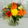 Bright and Breezy combination of seasonal flowers, Birthday Wishes Bouquet , Wedding anniversary Bouquet , Compliment Bouquet