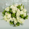 White roses , Birthday Wishes Bouquet , Wedding anniversary Bouquet , Compliment Bouquet
