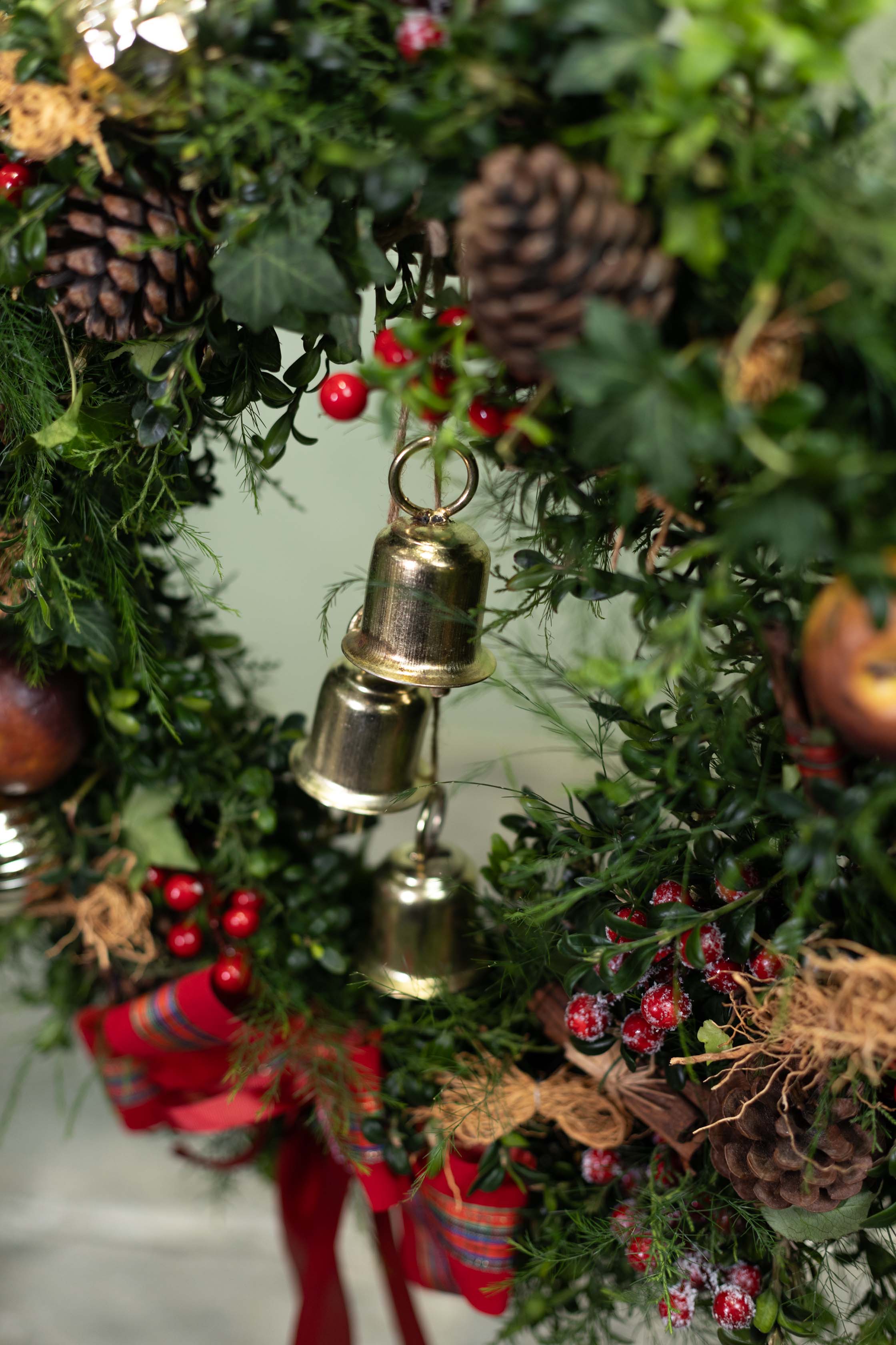 The Grand Holiday Door Wreath