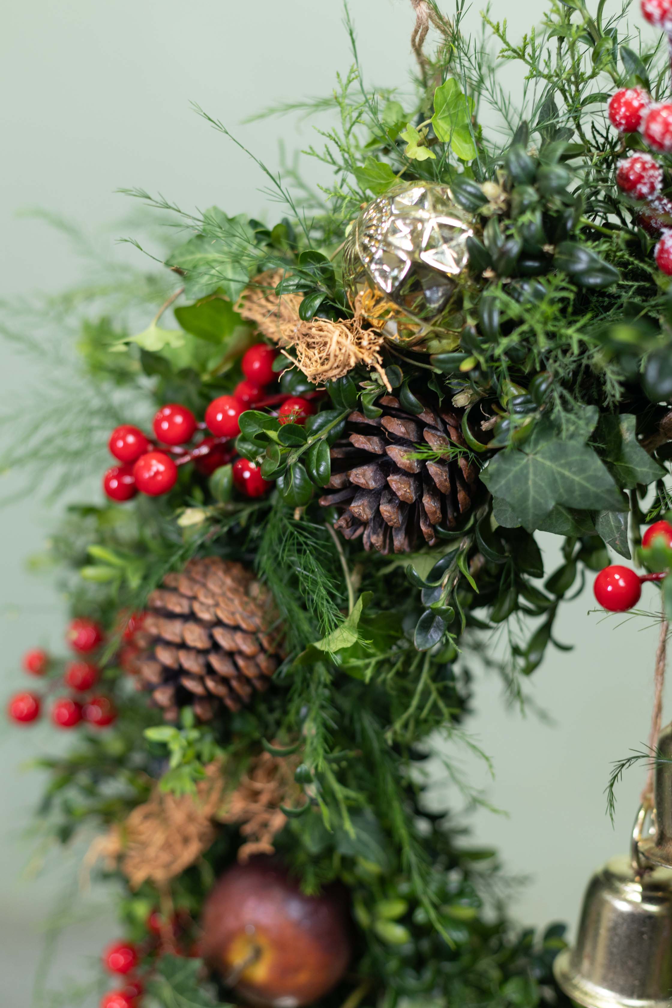 The Grand Holiday Door Wreath