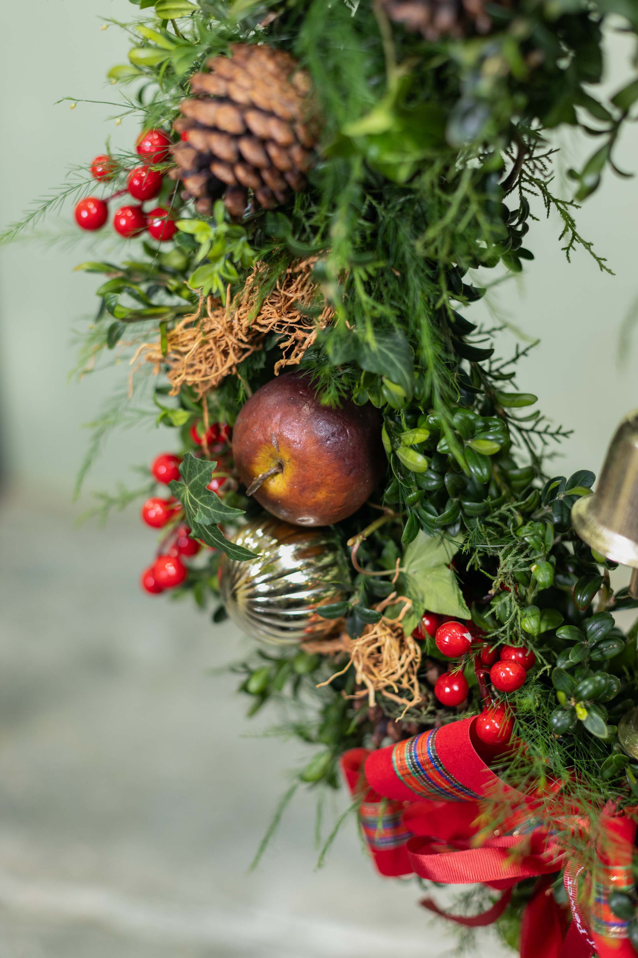 The Grand Holiday Door Wreath