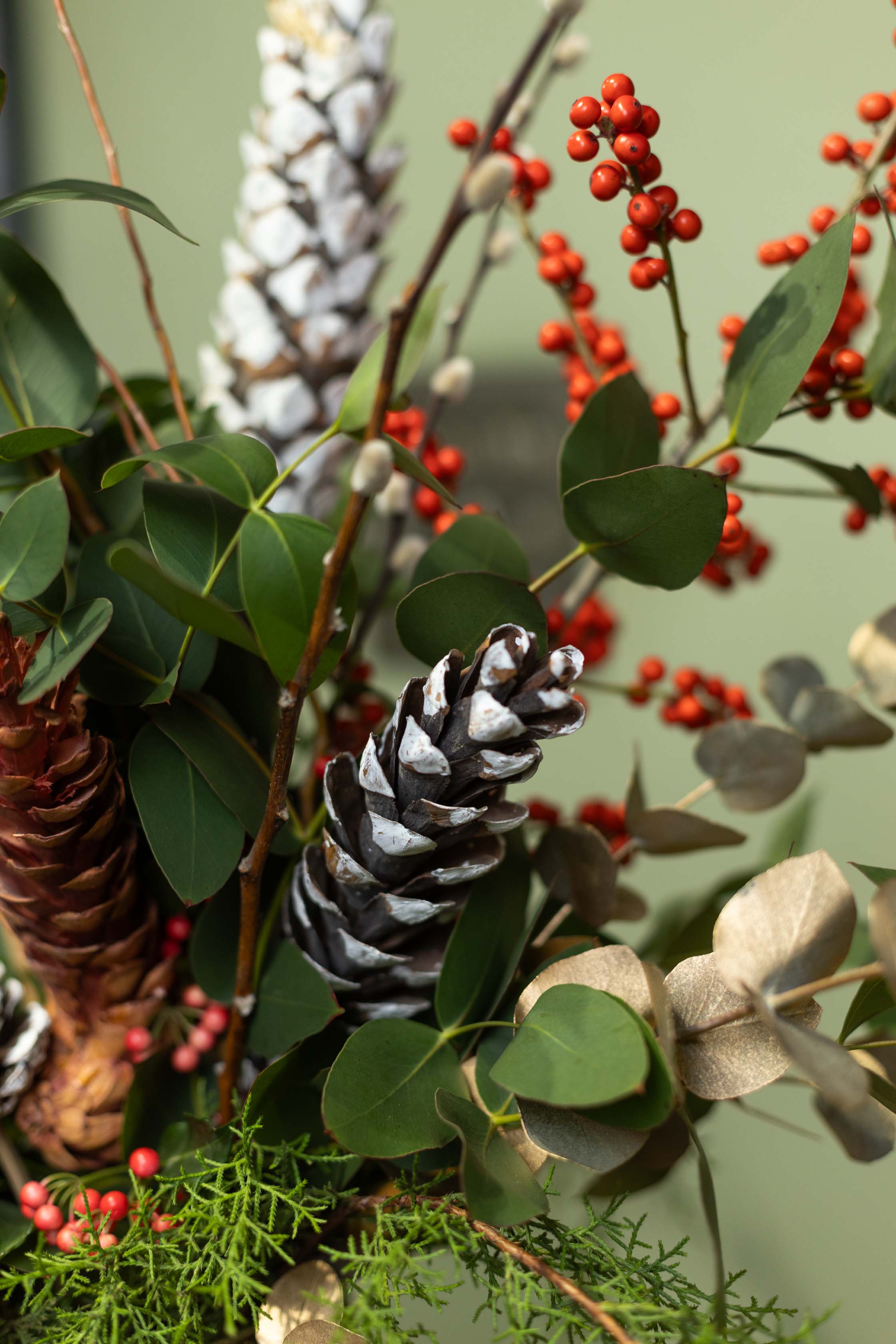 The Winter Christmas centerpiece