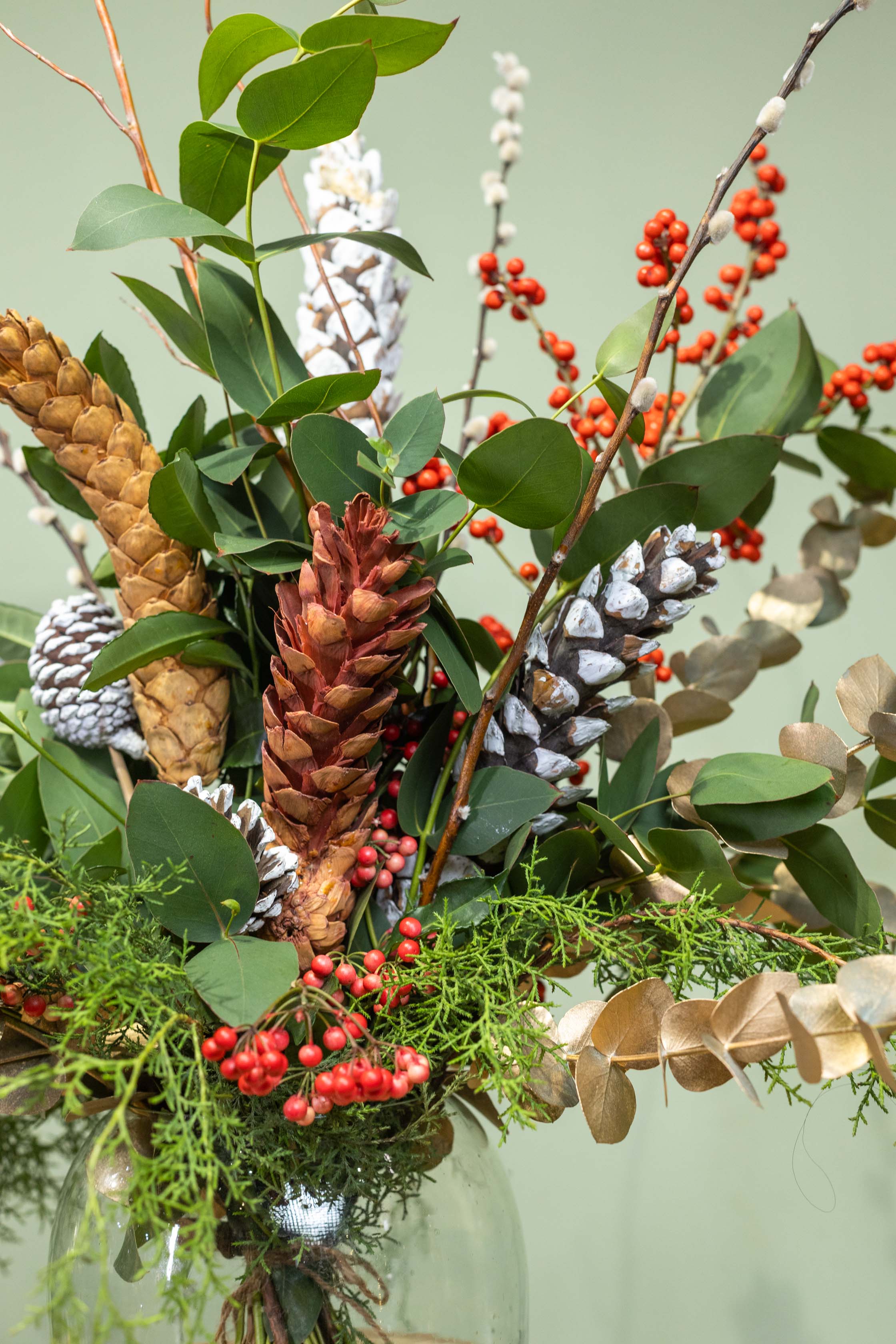 The Winter Christmas centerpiece