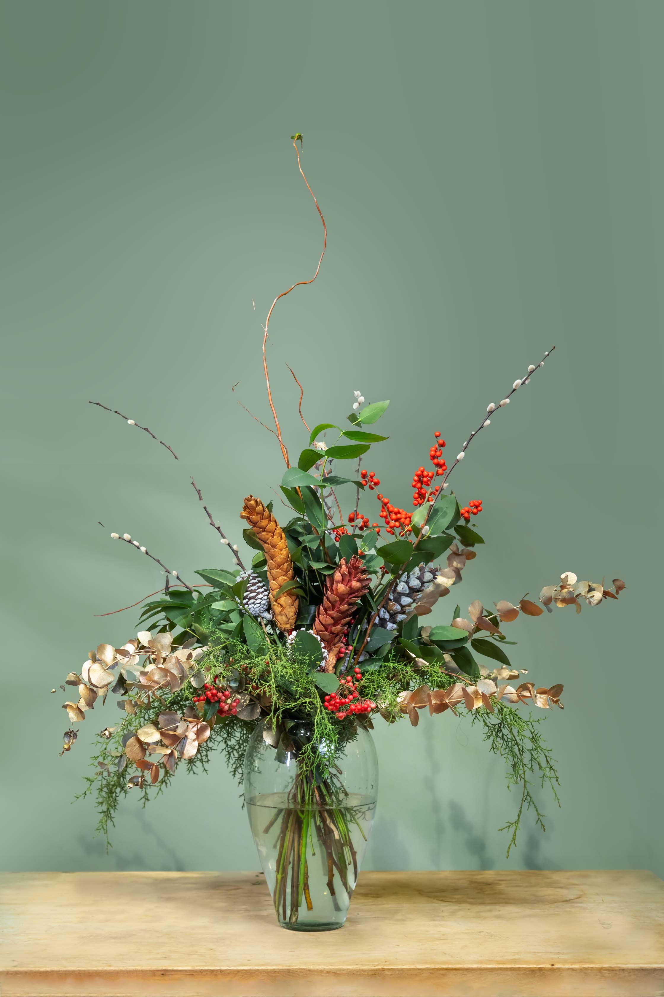 The Winter Christmas centerpiece