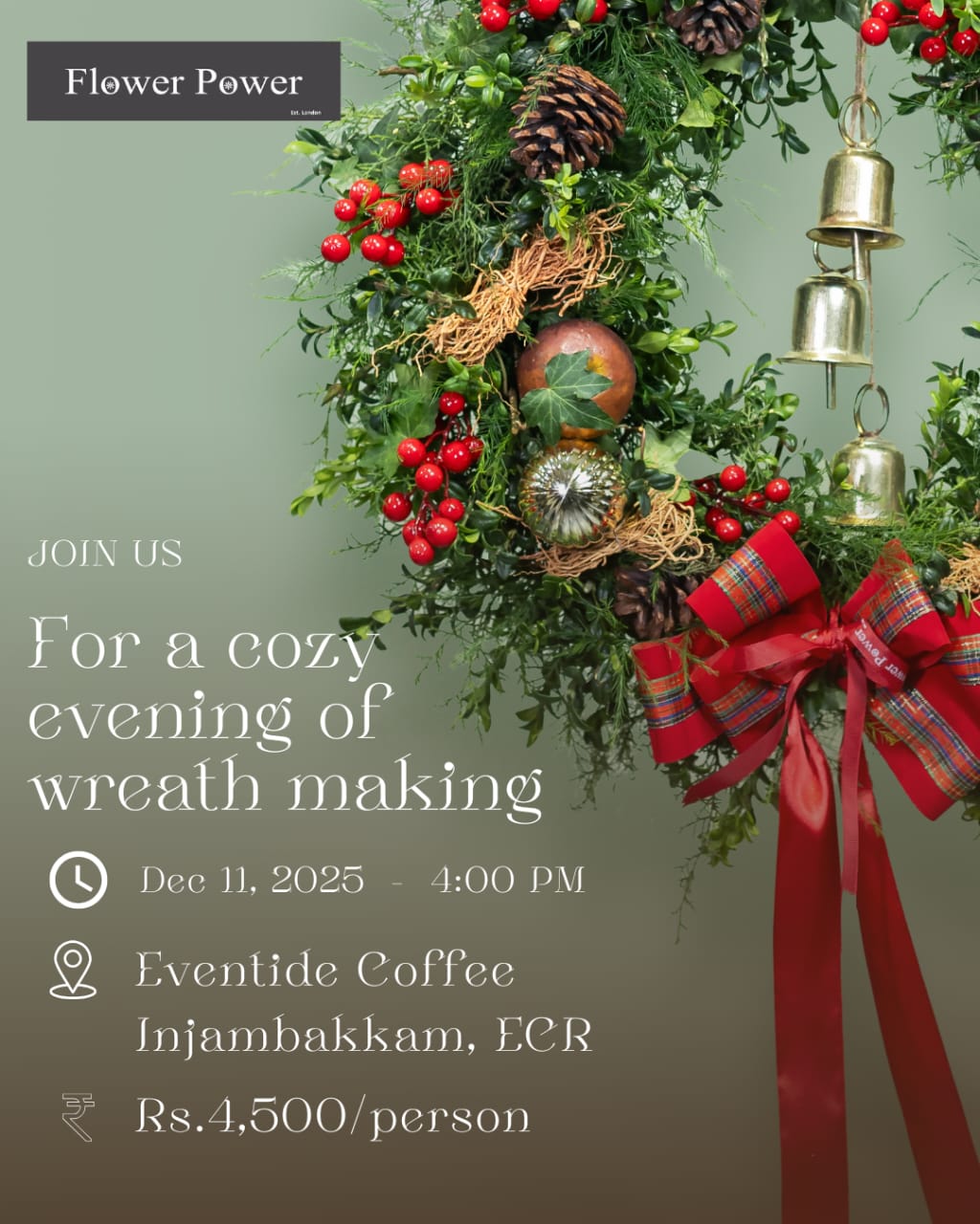 Christmas Wreath Workshop