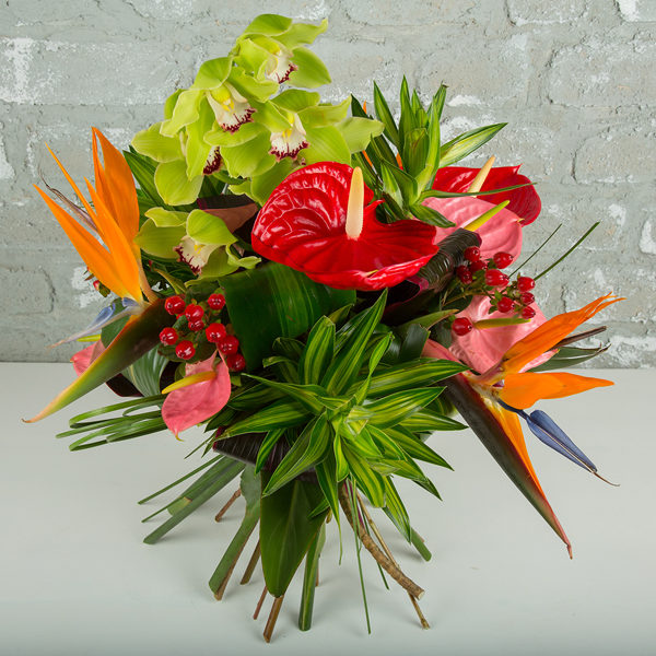 Tropical flowers,Birthday Wishes Bouquet , Wedding anniversary Bouquet , Compliment Bouquet